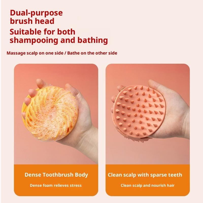 Scalp Scrub Exfoliant - لينة سيليكون منظف الجسم فروة الرأس