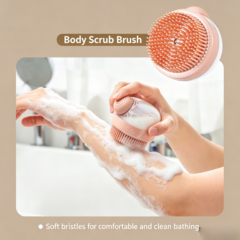 Scalp Scrub Exfoliant - فرشاة تدليك فروة الرأس قابلة لإعادة