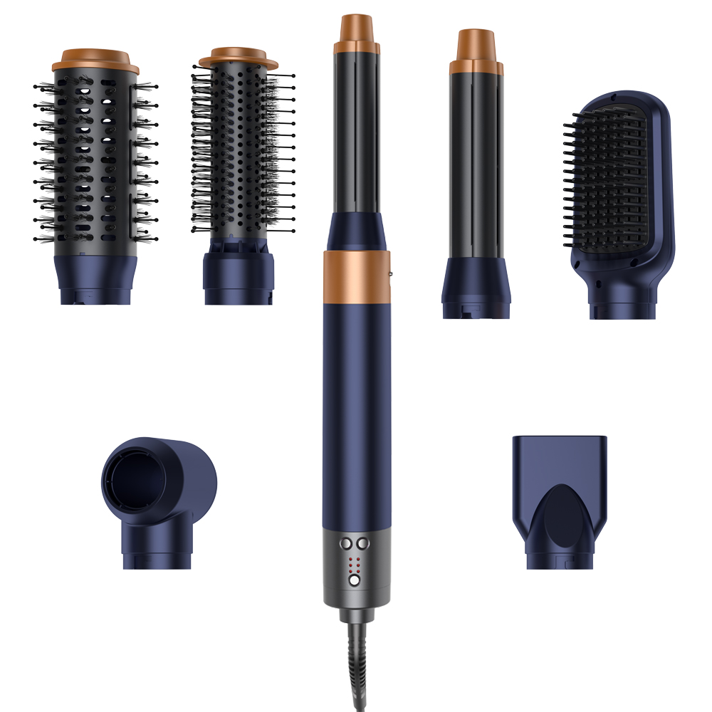 Hair Care Curly Hair - SMET Hot 7 في 1 أدوات