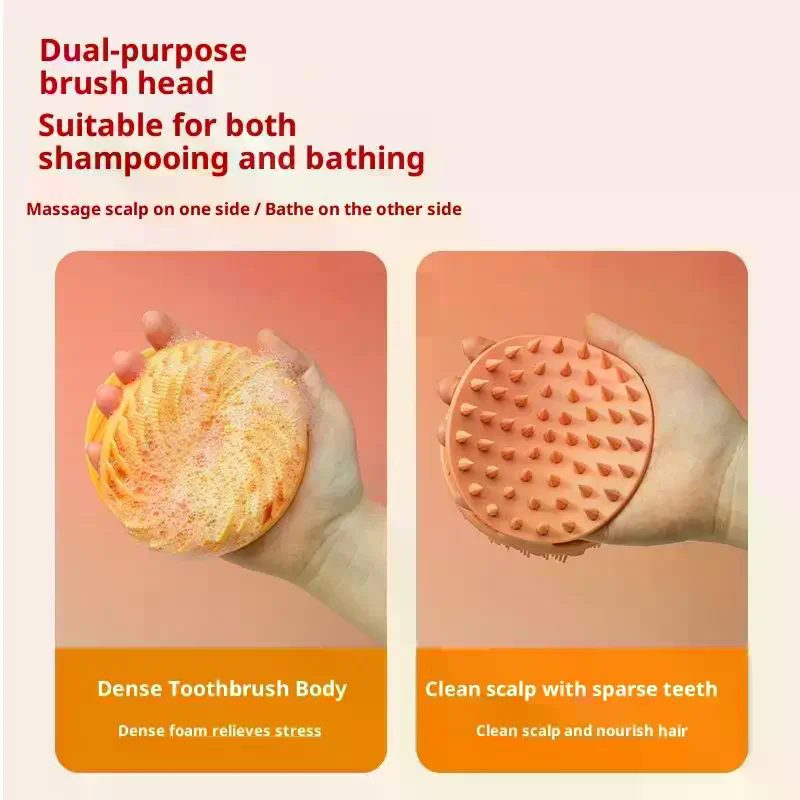 Scalp Scrub Exfoliant - لينة سيليكون منظف الجسم فروة الرأس