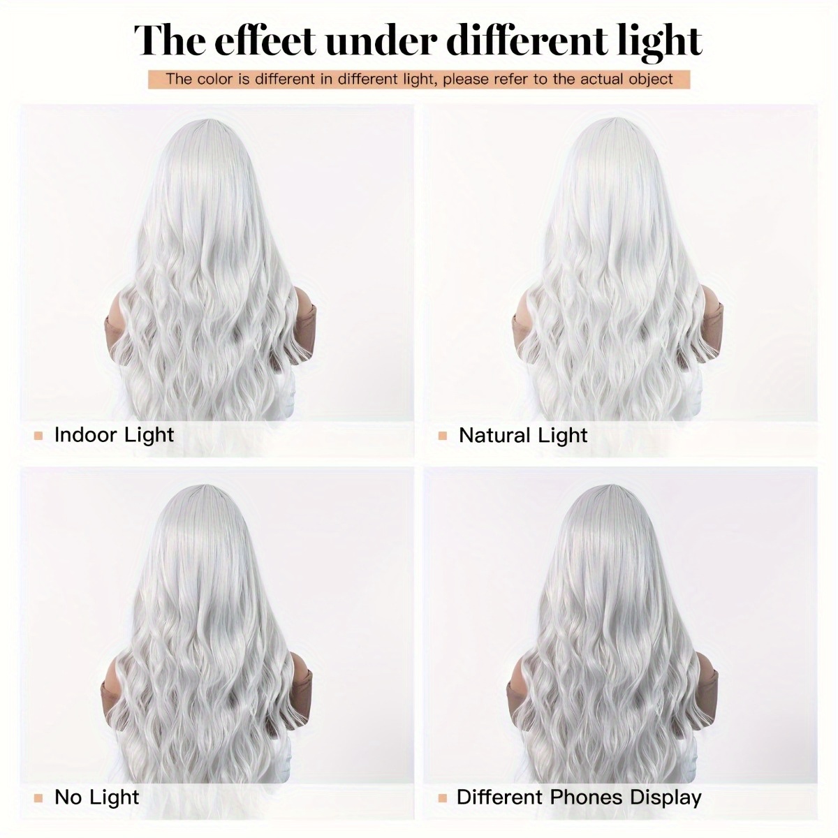 شعر مستعار من الألياف الاصطناع - مراجعة Hair Care Curly Hair وسعره