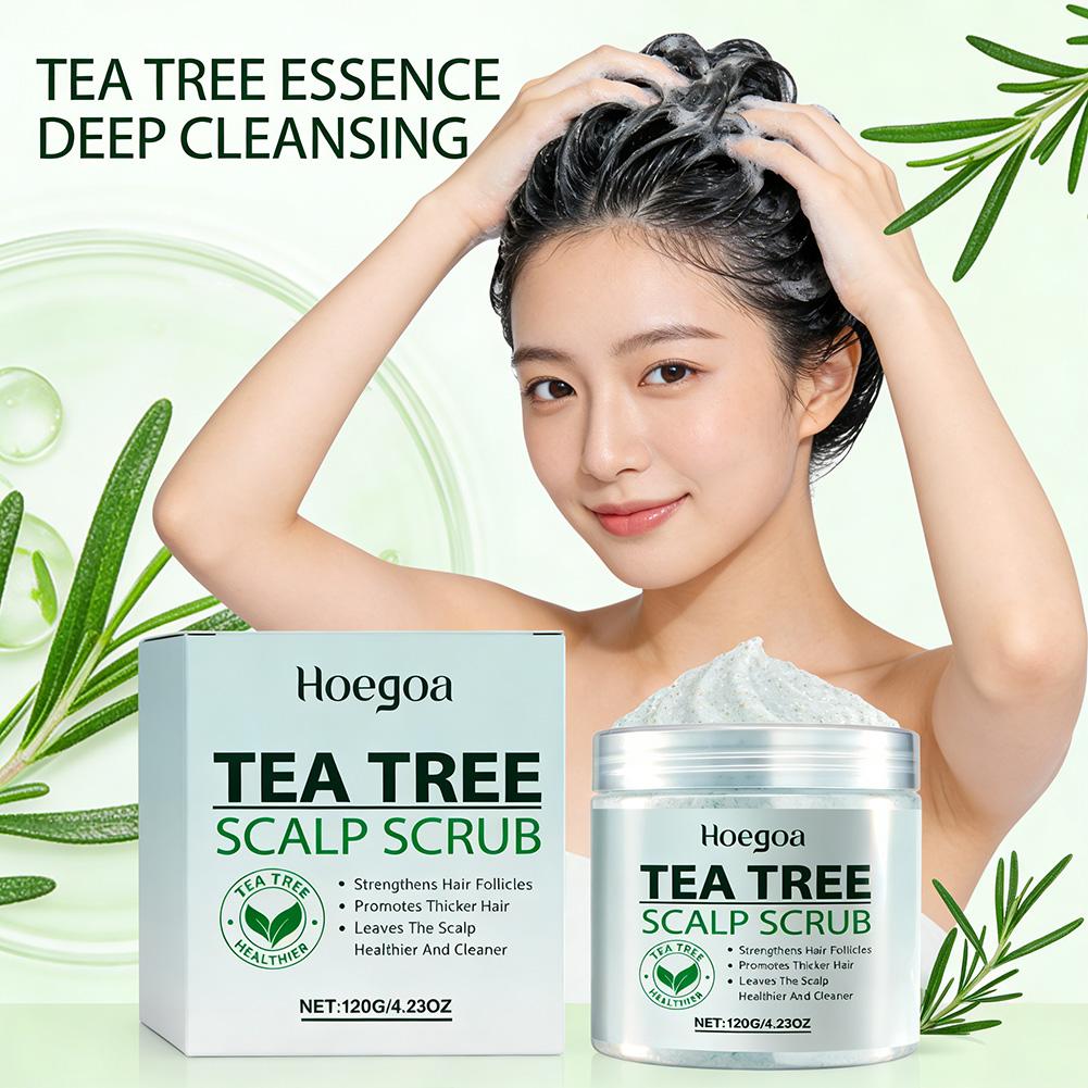 مقشر فروة الرأس بشجرة الشاي لل - مراجعة Scalp Scrub Exfoliant وسعره