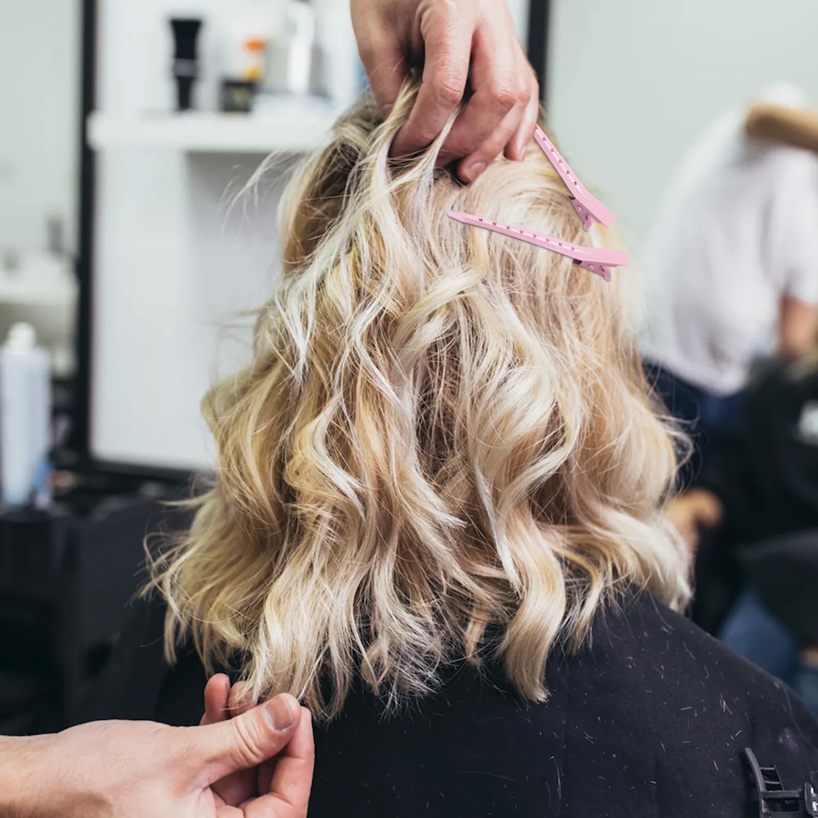 10 قطع/مجموعة مشابك شعر معدنية - مراجعة Hair Care Barber وسعره