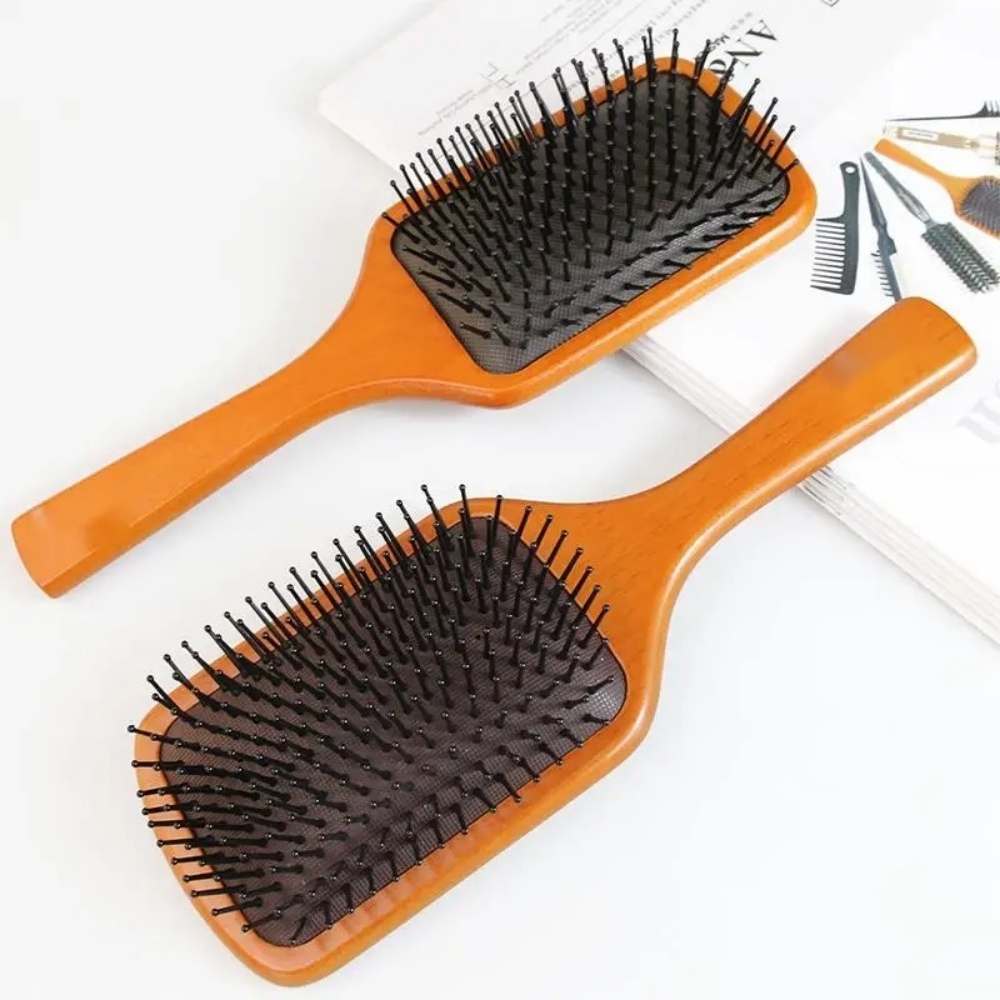 مشط تدليك فروة الرأس للشعر الم - مراجعة Hair Care Curly Hair وسعره