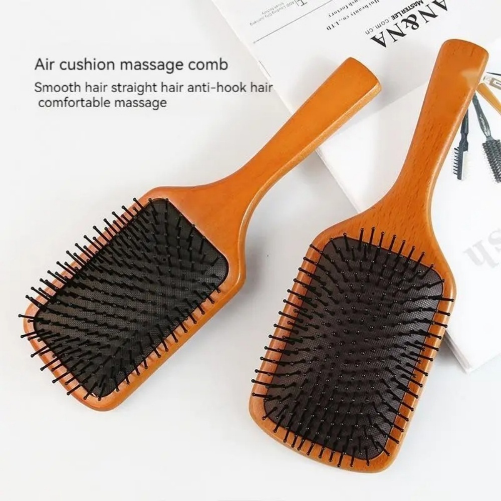 مشط تدليك فروة الرأس للشعر الم - مراجعة Hair Care Curly Hair وسعره