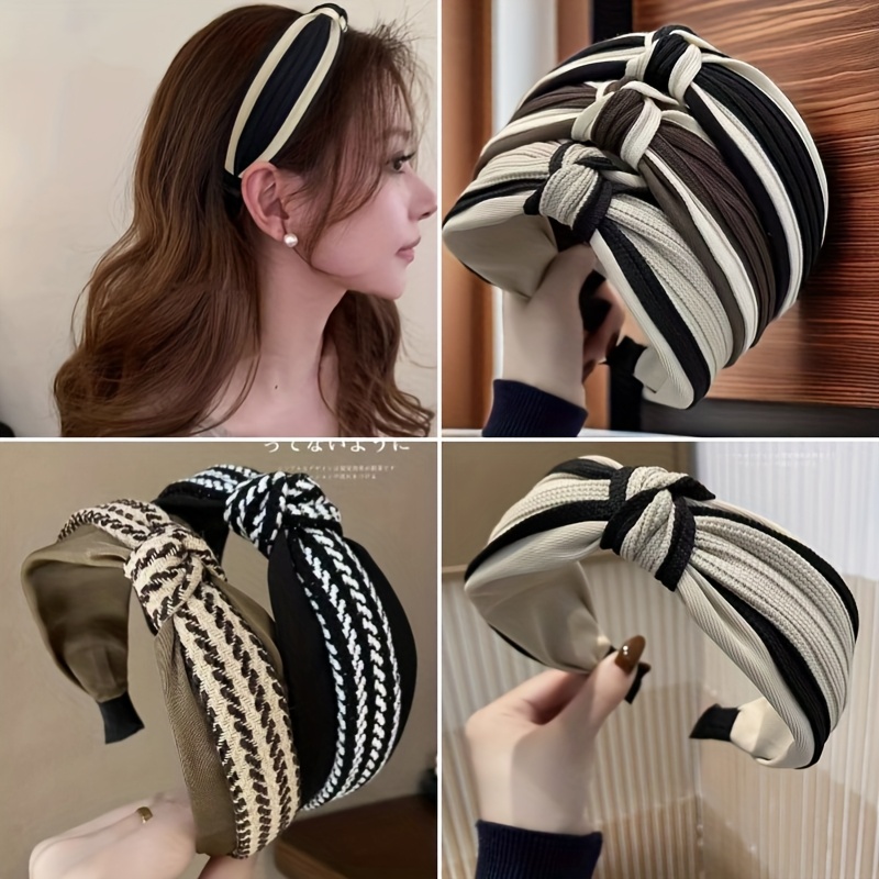 1 قطعة عصابة رأس فاخرة مزينة ب - مراجعة Detangling Wide Comb وسعره