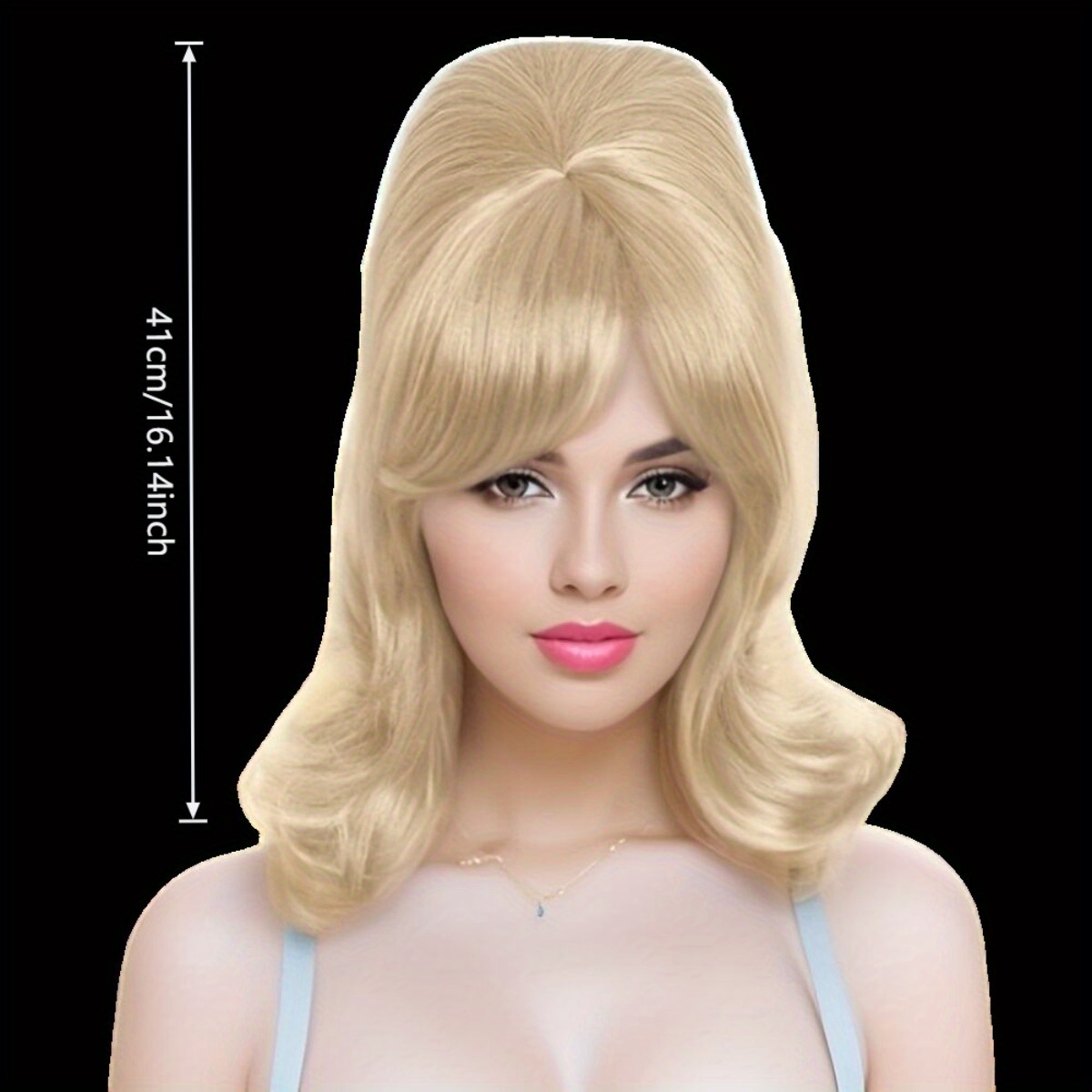 باروكة من الألياف الصناعية من  - مراجعة Hair Care Curly Hair وسعره