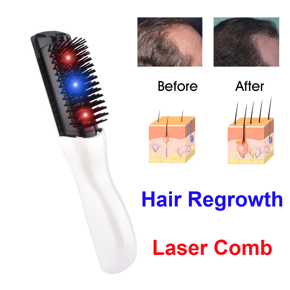مشط كهربائي بالليزر لنمو الشعر - مراجعة Hair Care Clinic وسعره