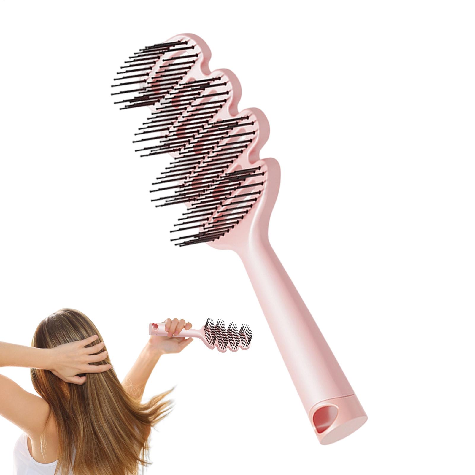 فرشاة شعر مضادة للكهرباء الساك - مراجعة Hair Care Curly Hair وسعره