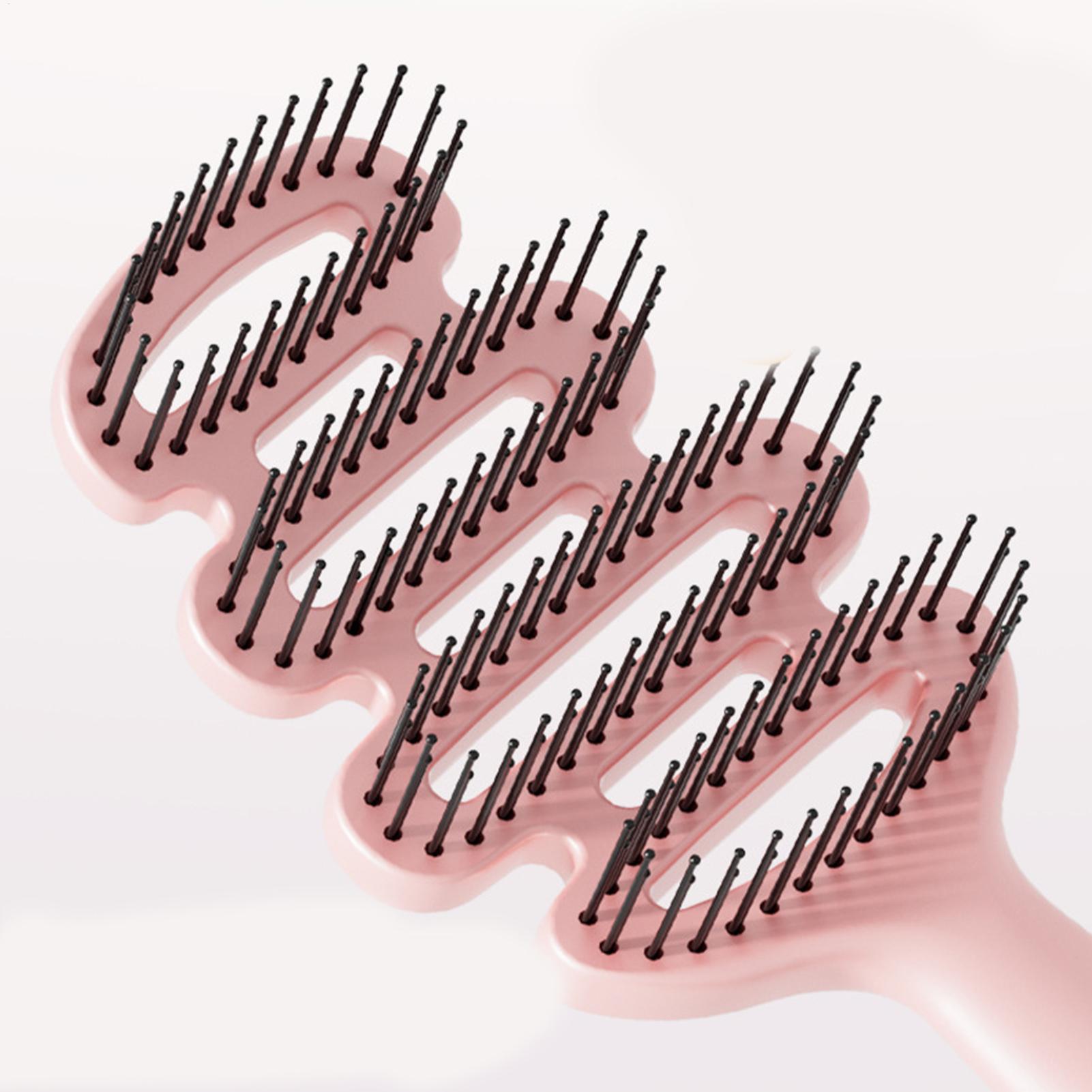 فرشاة شعر مضادة للكهرباء الساك - مراجعة Hair Care Curly Hair وسعره