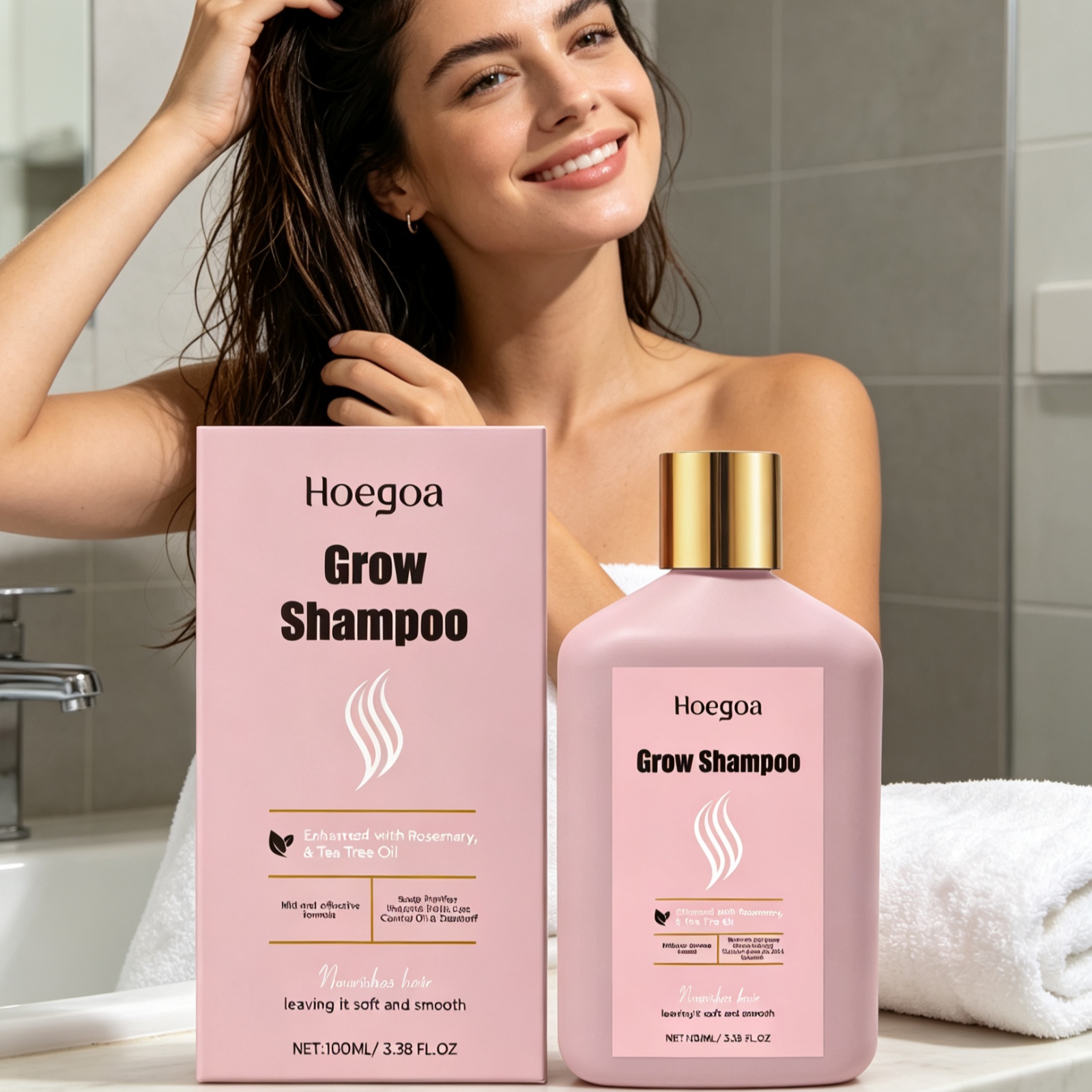 شامبو هويغوا بالروزماري للشعر، - مراجعة Hair Care Herbal وسعره