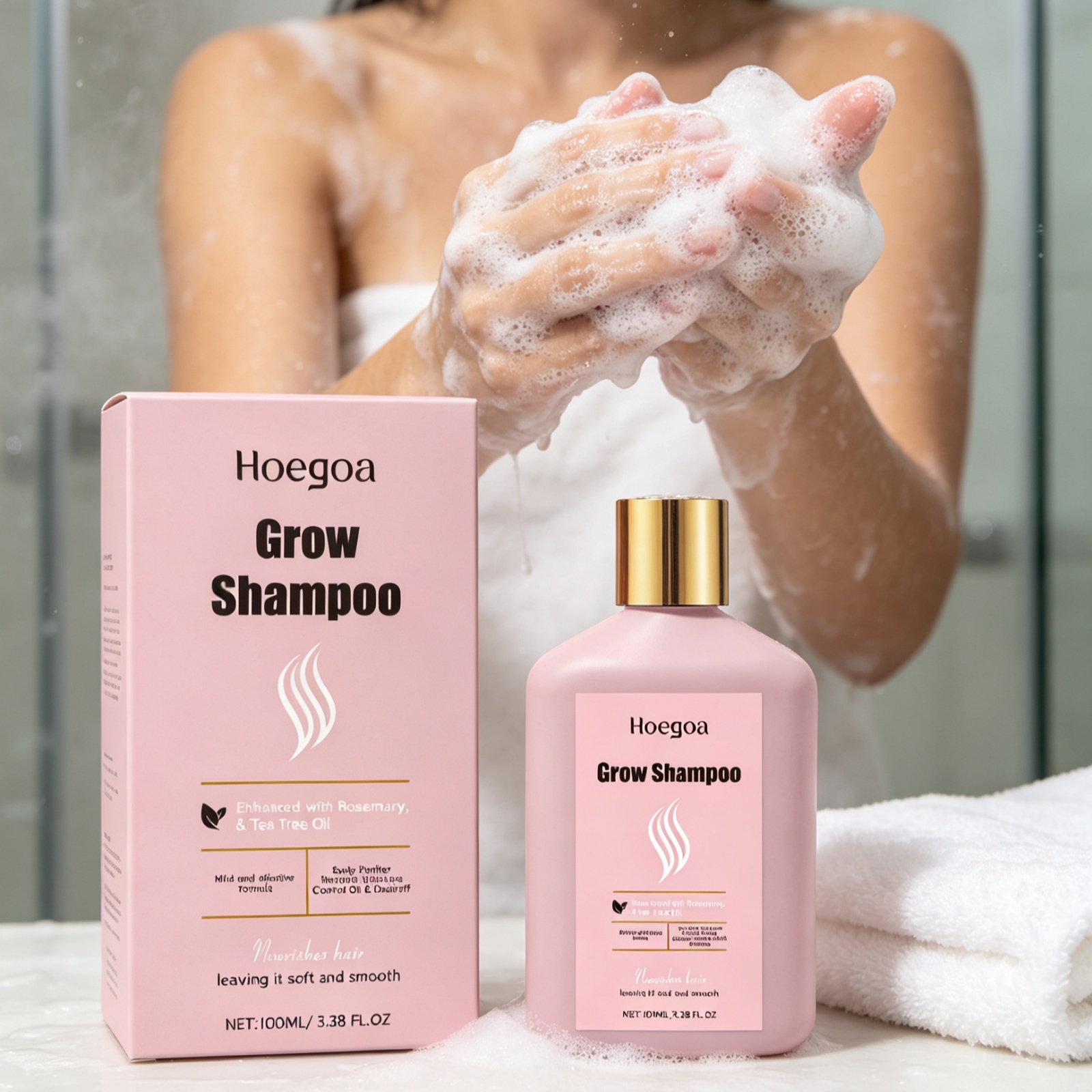 شامبو هويغوا بالروزماري للشعر، - مراجعة Hair Care Herbal وسعره