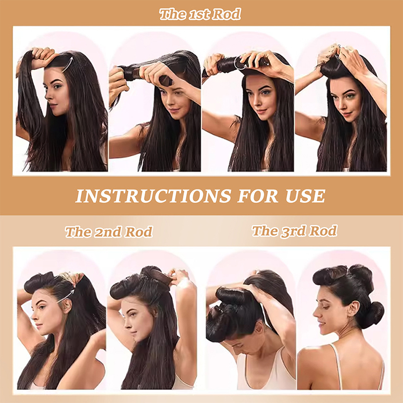 4 قطع من أدوات تجعيد الشعر بدو - مراجعة Hair Care Curly Hair وسعره